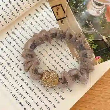 蒙妮 高级感 布艺 发圈 女款