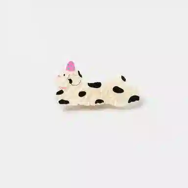 蒙妮 可爱卡通小狗派对鸭嘴夹 亚克力 发夹 男女同款情侣款