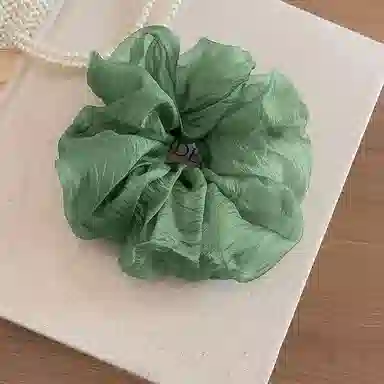 蒙妮 森系超大大肠圈时尚百搭 网纱 发圈 女款