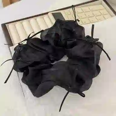 蒙妮 法式芭蕾风大肠 布料 发圈 女款