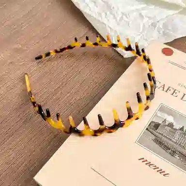 蒙妮 复古升级大波浪 醋酸纤维 发箍 女款