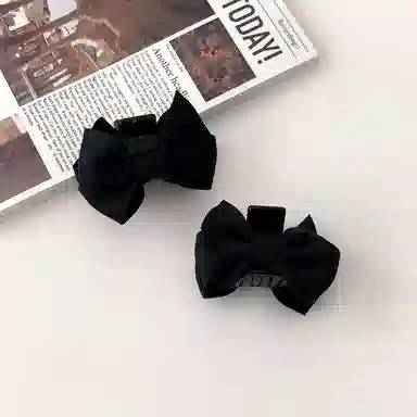 蒙妮 在逃公主蝴蝶结 布料 发夹 男女同款情侣款