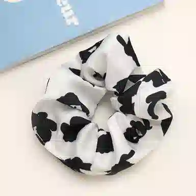 蒙妮 法式轻奢复古碎花头绳 布艺 发圈 女款