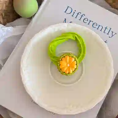 蒙妮 可爱水果橡皮筋头绳 树脂 发绳 男女同款情侣款