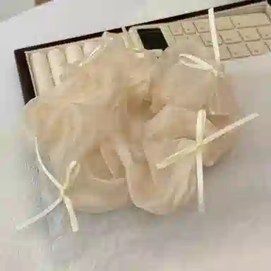 蒙妮 法式芭蕾风大肠 布料 发圈 女款