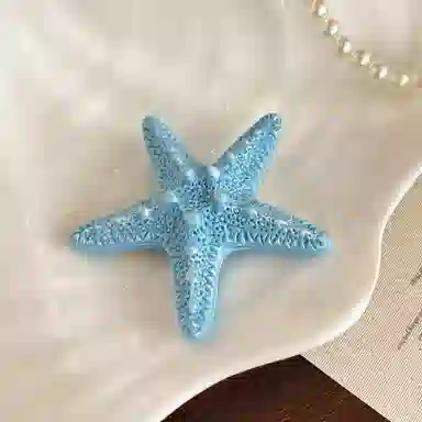 蒙妮 甜美仿真海星小清新鸭嘴夹 亚克力/合金 发夹 女款