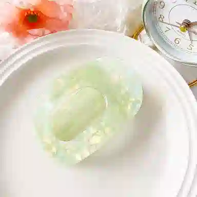 蒙妮 炫扁平弧形抓夹 亚克力 发夹 女款