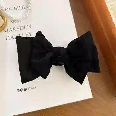 蒙妮 格蕾系蝴蝶结 亚克力 发夹 女款