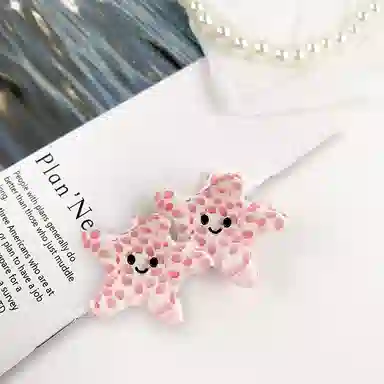 蒙妮 趣味卡通海洋生物抓夹 醋酸 发夹 女款