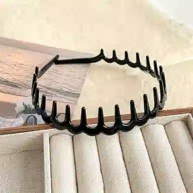 蒙妮 复古升级大波浪 醋酸纤维 发箍 女款