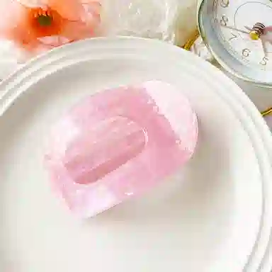 蒙妮 炫扁平弧形抓夹 亚克力 发夹 女款