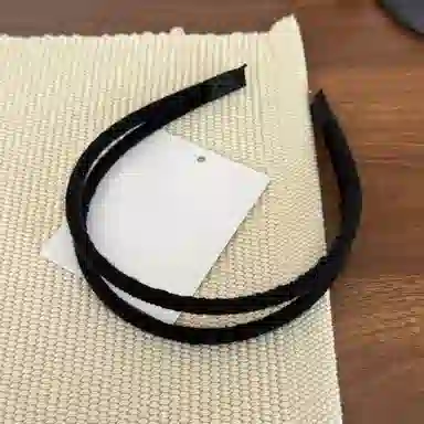 蒙妮 复古港风双股高颅顶 树脂/毛线 发箍 女款