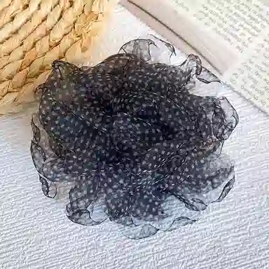 蒙妮 高级感温柔大号花朵 亚克力 发夹 女款