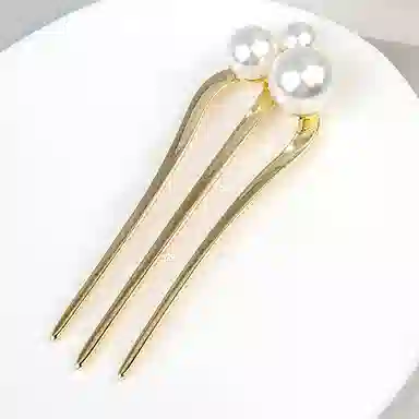 蒙妮 新中式简约 合金 发簪 女款