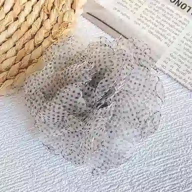 蒙妮 高级感温柔大号花朵 亚克力 发夹 女款