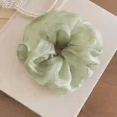 蒙妮 森系超大大肠圈时尚百搭 网纱 发圈 女款