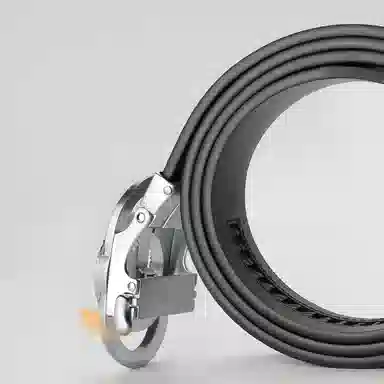 15 MINS Simple Belt Automatic Buckle Leather