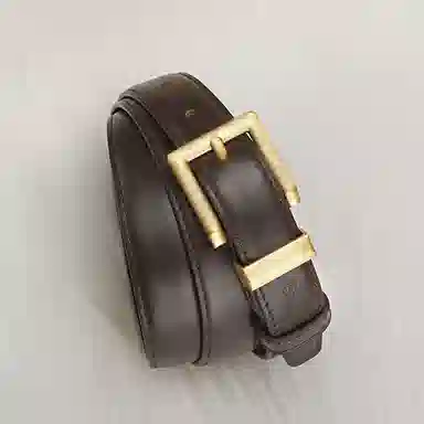 15 MINS Leather Belt 2.4cm