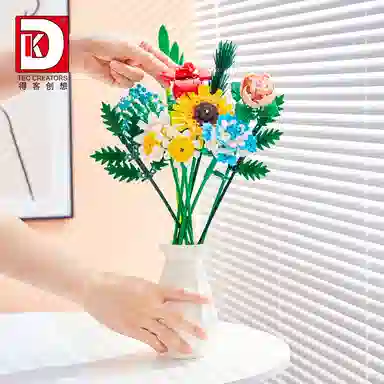 301-600pcs 3038-FLOWER