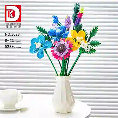 301-600pcs 3038-FLOWER