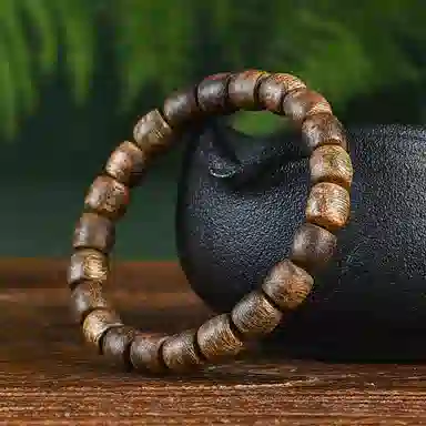 【臻品.文创】 日向晚 新中式 国风复古小众转运 诸事顺利前途似锦#好运 奇楠 手串 男女同款情侣款