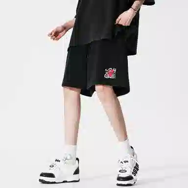 Love Monster Shorts Black