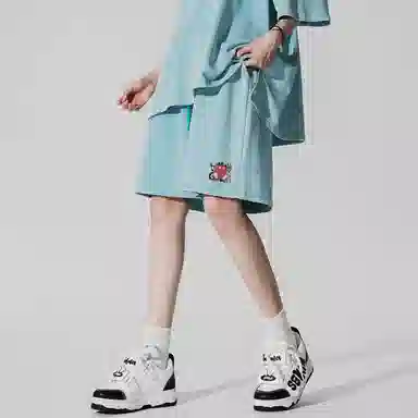 Love Monster Shorts Black