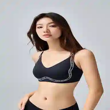 都市丽人 升级提拉软支撑舒适聚拢薄款小胸无痕调整型上托透气文胸 女款