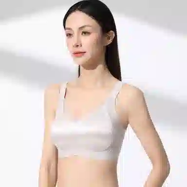 都市丽人 聚拢提拉软支撑裸感无痕舒适光面轻薄透气文胸 女款