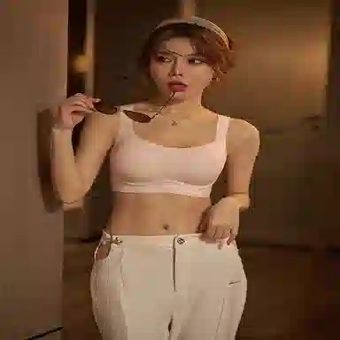 都市丽人 舒适固定杯聚拢睡眠无痕提拉文胸 女款