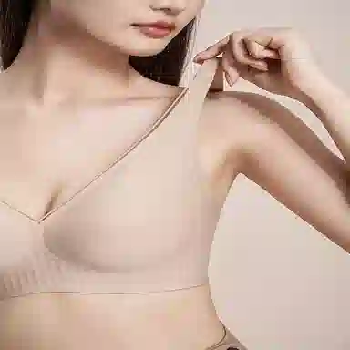 都市丽人 舒适透气聚拢薄款无痕调整型上托文胸 女款