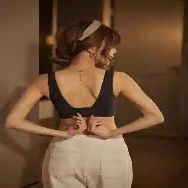 都市丽人 舒适固定杯聚拢睡眠无痕提拉文胸 女款