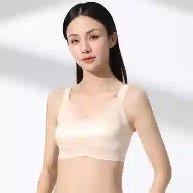 都市丽人 聚拢提拉软支撑裸感无痕舒适光面轻薄透气文胸 女款