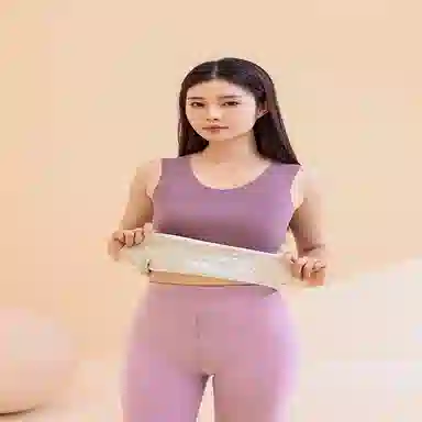 都市丽人 纯色抑菌贴身保暖无痕保暖背心 女款