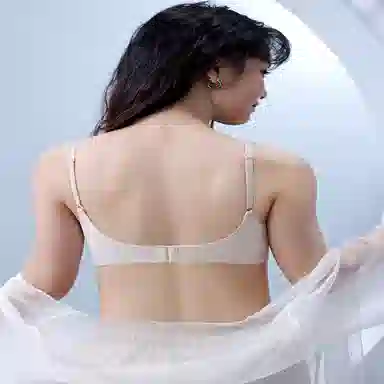 都市丽人 无痕内衣舒适聚拢薄款小胸软支撑透气调整型文胸 女款