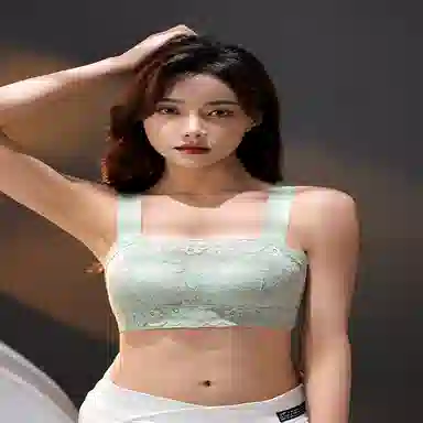 都市丽人 蕾丝防走光高弹肩带舒适无痕文胸 女款