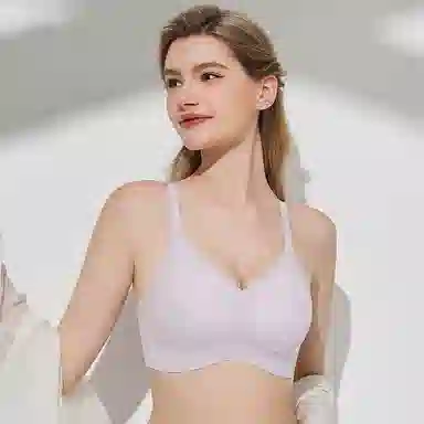 都市丽人 轻薄舒适透气薄款无痕调整型上托文胸 女款