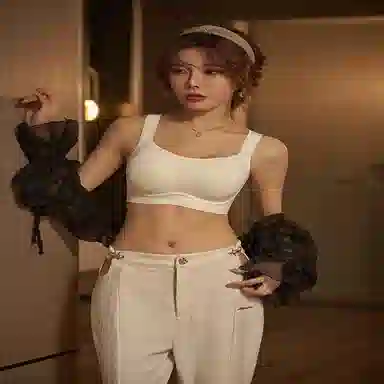 都市丽人 舒适固定杯聚拢睡眠无痕提拉文胸 女款