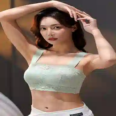 都市丽人 蕾丝防走光高弹肩带舒适无痕文胸 女款
