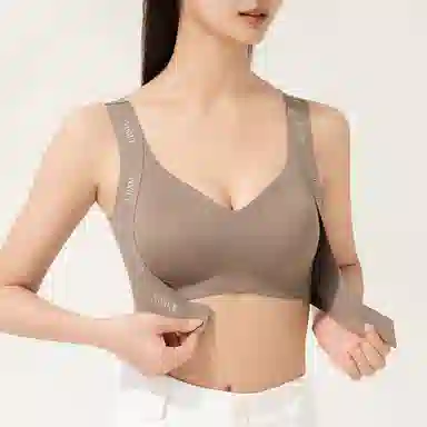 都市丽人 上托调整型内衣舒适聚拢薄款无痕提拉前扣透气文胸 女款
