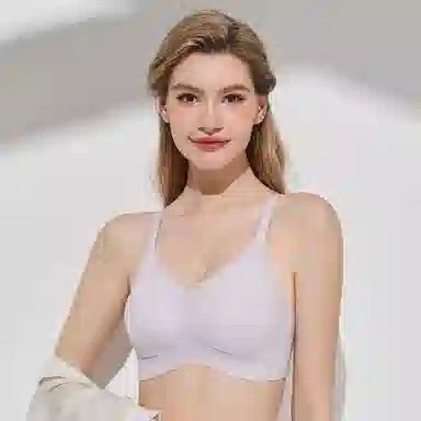 都市丽人 轻薄舒适透气薄款无痕调整型上托文胸 女款