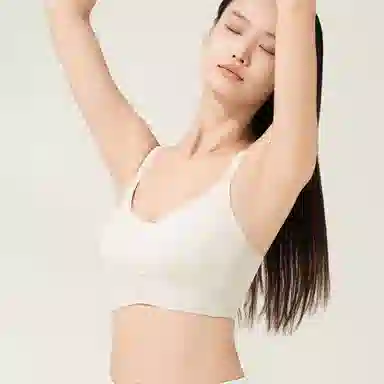 都市丽人 无痕舒适透气聚拢薄款小胸加高睡眠裸感防震文胸 女款
