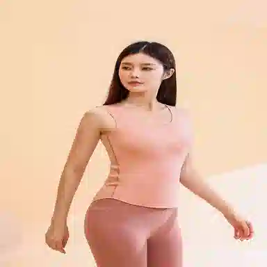 都市丽人 纯色抑菌贴身保暖无痕保暖背心 女款