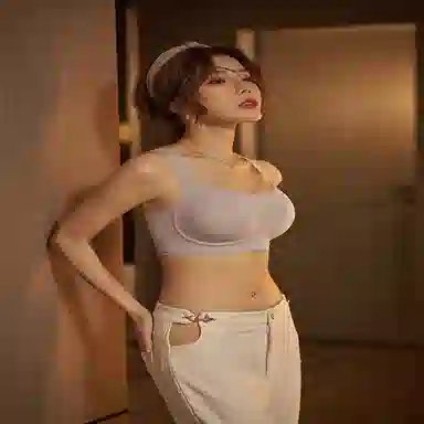 都市丽人 舒适固定杯聚拢睡眠无痕提拉文胸 女款