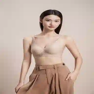 都市丽人 舒适透气聚拢薄款无痕调整型上托文胸 女款
