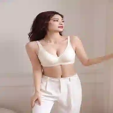 都市丽人 舒适透气聚拢薄款无痕调整型上托文胸 女款