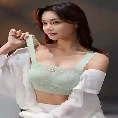 都市丽人 蕾丝防走光高弹肩带舒适无痕文胸 女款