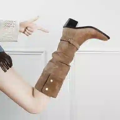 FOXER High Boots Khaki