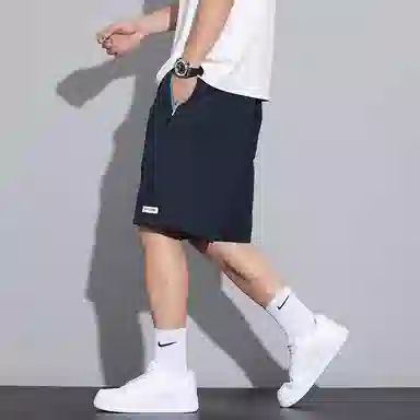 【dme】 日常通勤潮流时尚简约多功能大口袋百搭舒适宽松五分工装休闲短裤 男女同款