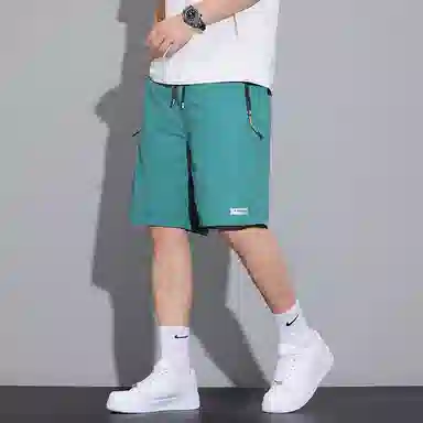 【dme】 日常通勤潮流时尚简约多功能大口袋百搭舒适宽松五分工装休闲短裤 男女同款